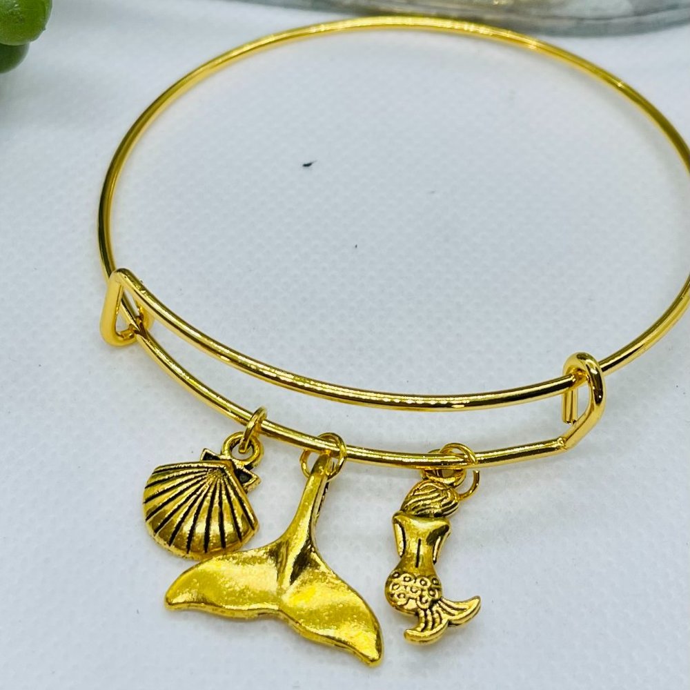 Mermaid Bangle Bracelet
